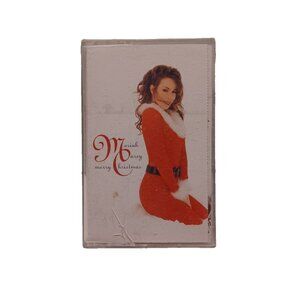 1994 Mariah Carey Merry Christmas Holiday Cassette Music Tape